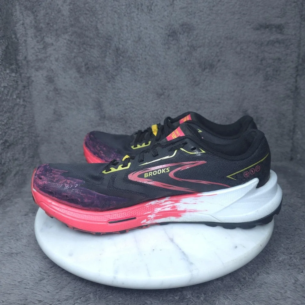 Brooks Catamount Shoes Womens Size 9 Black Trail Running Sneakers 1204051 3007